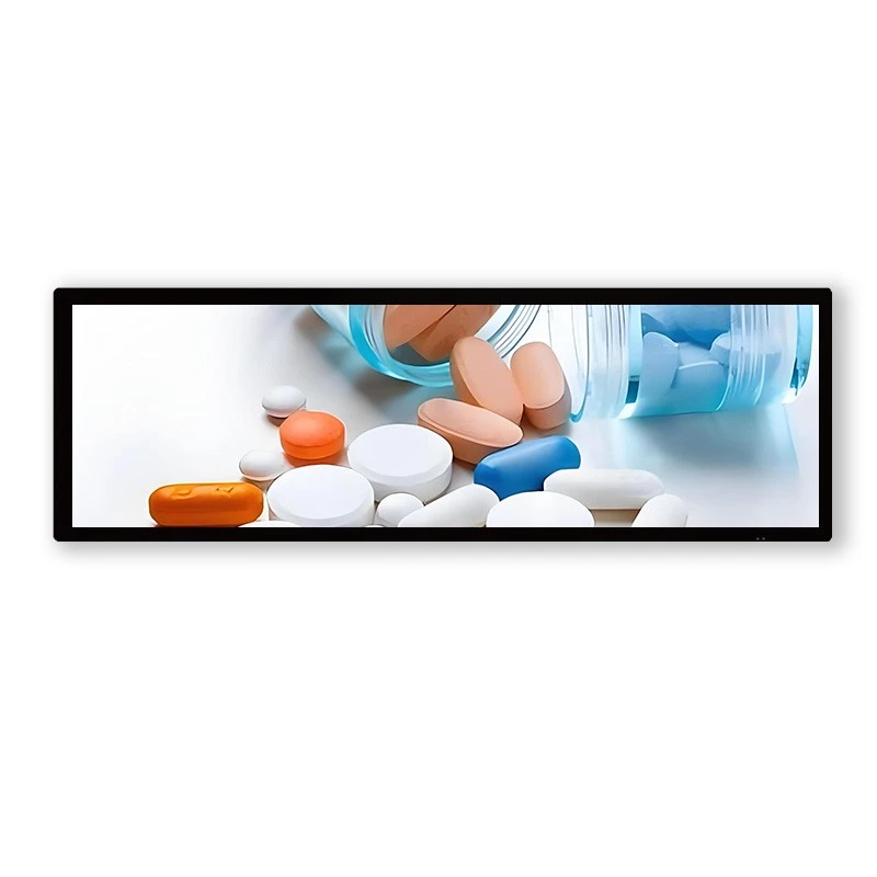 LCD Bar Display ya yinsi 36.2 Screen ya ffeesi bbiri