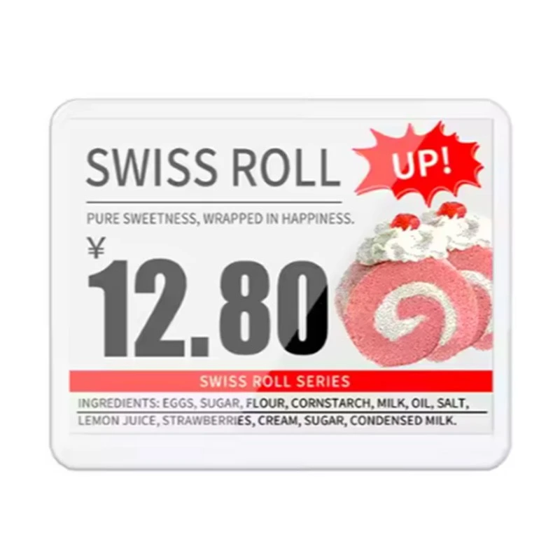 5.8'' E-ink Electronic Shelf Labels - Ewagira NFC & LED eya langi 7