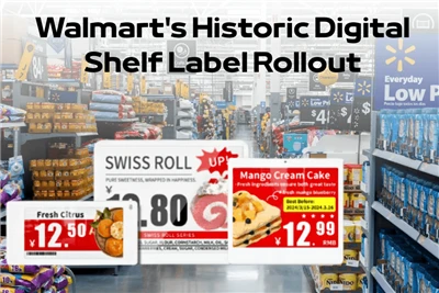 Walmart's Ebyafaayo Digital Shelf Label Okufulumya