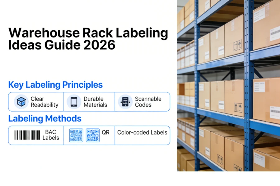Warehouse Rack Labeling Ebirowoozo Ekitabo 2026