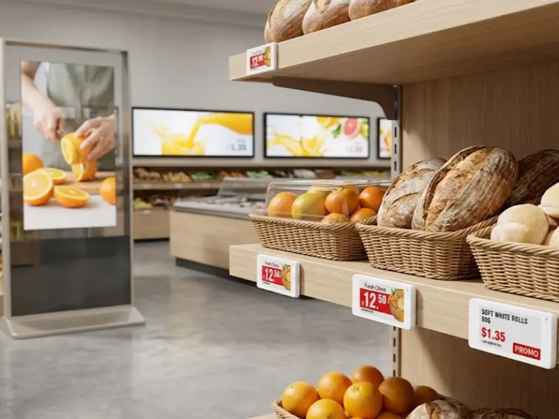Lwaki Londa LEGOYO nga Electronic Shelf Label Manufacturer yo era nga Smart D...