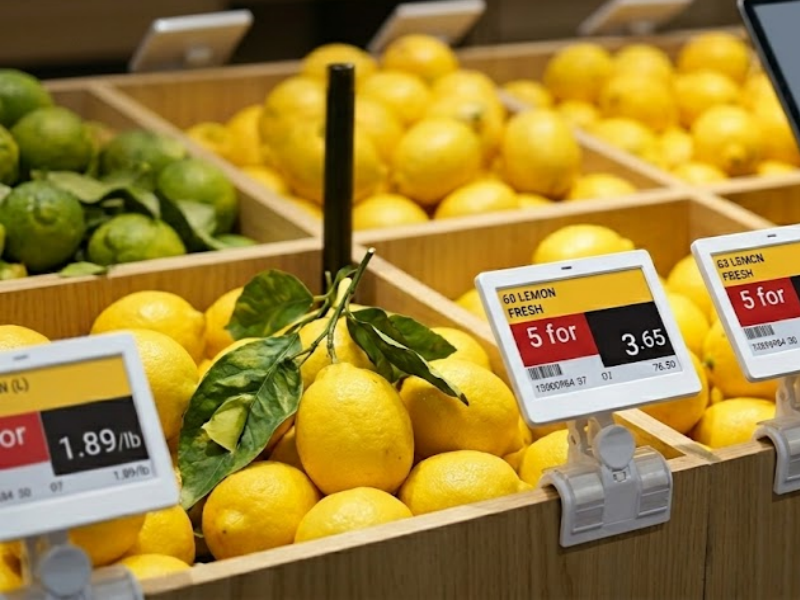 Enkola ya Grocery Store Shelf Labeling System Esala ku nsobi mu miwendo n’okuzzaawo abakozi